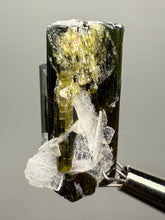 Load image into Gallery viewer, Green Cap Stak Nala Tourmaline with Cleavelandite – Haramosh Mountains, Pakistan | Thumbnail Specimen

