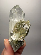 Load image into Gallery viewer, Chlorite-Included Quartz Cluster (Green Phantom Quartz) | Pakistan Mineral Specimen
