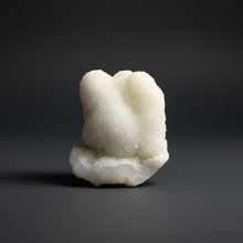Load image into Gallery viewer, High-Grade “Dream Cloud” Druzy Chalcedony Stalactite — Maharashtra, India (Collector Display Specimen)
