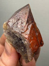 Load image into Gallery viewer, Premium Hematite-Phantom Deep Magenta Ametrine Cluster | Deccan Traps, India | Collector Mineral Specimen
