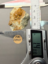 Load image into Gallery viewer, Hessonite Garnet Cluster on Matrix – Natural Collector Specimen from Pakistan | High-Grade Orange-Red Garnet Crystals

