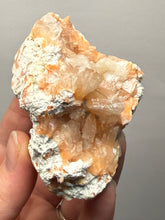 Load image into Gallery viewer, High-Grade Orange Heulandite on Matrix — Maharashtra, India | Zeolite Cluster Specimen
