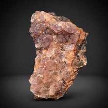 Load image into Gallery viewer, Natural Botryoidal Goethite on Amethyst Cluster | Collector Mineral Specimen | Morocco
