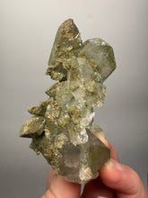 Load image into Gallery viewer, Chlorite-Included Quartz Cluster (Green Phantom Quartz) | Pakistan Mineral Specimen
