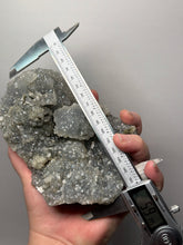 Load image into Gallery viewer, BIG Druzy Chalcedony Stalactite with Druzy Clear Apophyllite | Maharashtra, India
