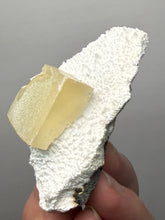 Load image into Gallery viewer, Rare Druzy Golden “Diamond” Calcite on Zeolite Matrix — Maharashtra, India | Collector Cabinet Specimen
