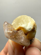 Load image into Gallery viewer, Rare Botryoidal Yellow Fluorite on Quartz Matrix  Collector Mineral Specimen – Maharashtra, India
