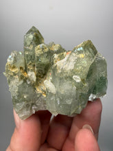 Load image into Gallery viewer, Chlorite-Included Quartz Cluster (Green Phantom Quartz) – Pakistan Mineral Specimen
