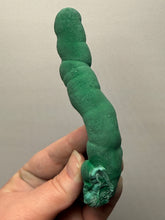 Load image into Gallery viewer, 5.3” High-Grade Malachite Stalactite “Cave” Formation | DR Congo | Mineral Collector Specimen
