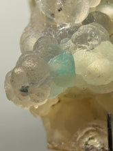 Load image into Gallery viewer, Blue-Green Chrysocolla in Botryoidal Chalcedony Cabinet Specimen | Indonesia
