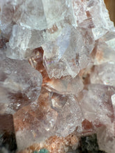 Load image into Gallery viewer, Red Apophyllite on Green Heulandite • Maharashtra, India
