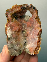 Load image into Gallery viewer, “Goblin Chalcedony” Pink &amp; Orange Druzy Botryoidal Stalactites — Tichka Massif, High Atlas, Morocco
