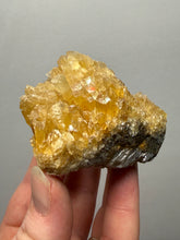 Load image into Gallery viewer, Golden Glow Calcite Cluster | Maharashtra, India

