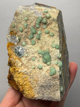 Load image into Gallery viewer, High-Grade Green Wavellite Collectors Specimen - Radiating Botryoidal Crystal Formation - Arkansas, USA
