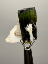 Load image into Gallery viewer, Green Cap Stak Nala Tourmaline with Cleavelandite – Haramosh Mountains, Pakistan | Thumbnail Specimen
