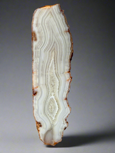 Load image into Gallery viewer, Rare Moroccan White Parallax Agate Collected by Indigenous Nomads | Ancient Beauty from the Sahara
