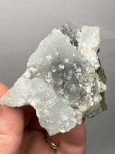 Load image into Gallery viewer, Druzy Chalcedony Stalactites with Druzy Clear Apophyllite | Maharashtra, India
