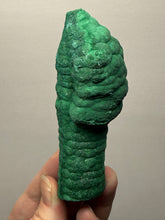 Load image into Gallery viewer, 4.3” High-Grade Malachite Stalactite “Cave” Formation | DR Congo | Mineral Collector Specimen
