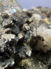 Load image into Gallery viewer, Marcasite, Pyrite &amp; Barite Cabinet Specimen | Bounhas Mine, Oumjrane, Morocco
