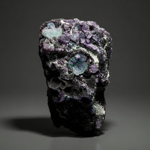 Load image into Gallery viewer, High-Grade Rare Purple-Green-Blue Cubic Fluorite | Cabinet Mineral Collector Specimen | Zhejiang Province, China
