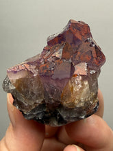 Load image into Gallery viewer, Premium Hematite-Phantom Deep Magenta Ametrine Cluster | Deccan Traps, India | Collector Mineral Specimen
