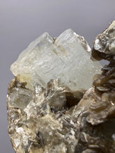 Load image into Gallery viewer, Premium Aquamarine with Mica on Matrix  Collector Mineral Specimen – Nagar Valley, Pakistan
