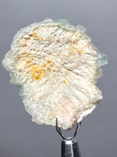 Load image into Gallery viewer, Luminous Mint Apophyllite with Glittering Druzy Sugar Quartz – India
