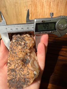 Rare Moroccan White Parallax Agate Collected by Indigenous Nomads | Ancient Beauty from the Sahara