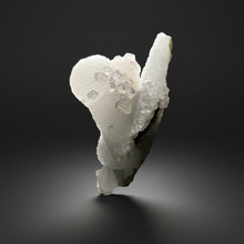 Load image into Gallery viewer, Druzy Chalcedony Stalactites with Druzy Clear Apophyllite | Maharashtra, India
