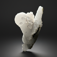 Load image into Gallery viewer, Druzy Chalcedony Stalactites with Druzy Clear Apophyllite | Maharashtra, India
