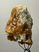 Load image into Gallery viewer, Hessonite Garnet Cluster on Matrix – Natural Collector Specimen from Pakistan | High-Grade Orange-Red Garnet Crystals
