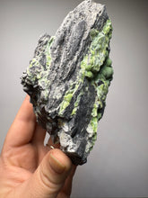 Load image into Gallery viewer, High-Grade Green Wavellite Collectors Specimen - Radiating Botryoidal Crystal Formation - Arkansas, USA

