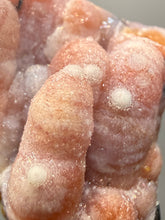 Load image into Gallery viewer, “Goblin Chalcedony” Pink and Red Druzy Botryoidal Stalactites — Tichka Massif, High Atlas, Morocco
