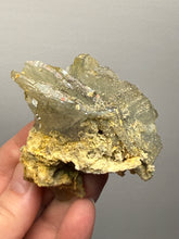 Load image into Gallery viewer, High-Grade Blue Barite with Iron Pyrite | Sidi Lahcen Mine, Nador, Morocco

