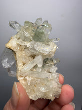Load image into Gallery viewer, Chlorite-Included Quartz Cluster (Green Phantom Quartz) – Pakistan Mineral Specimen
