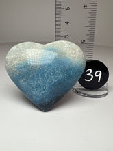 Load image into Gallery viewer, Blue Trolleite from Brazil • Heart
