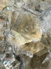 Load image into Gallery viewer, Yellow Fluorite on Quartz – Bull Vein | Lady Annabella Mine, Eastgate, Weardale, County Durham, England

