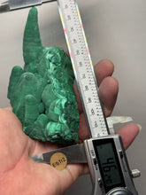 Load image into Gallery viewer, 4.6” High-Grade Malachite Stalactite “Cave” Formation | DR Congo | Mineral Collector Specimen
