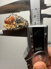 Load image into Gallery viewer, Naturally Faceted Zircon Crystal on Pegmatite–Biotite Matrix • Pakistan Mineral Specimen
