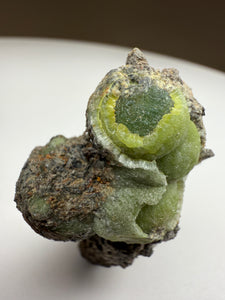 Green Wavellite Cluster Mineral Specimen • Arkansas, USA