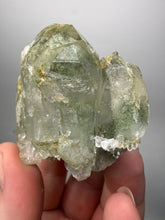 Load image into Gallery viewer, Chlorite-Included Quartz Cluster (Green Phantom Quartz) – Pakistan Mineral Specimen
