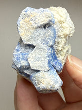 Load image into Gallery viewer, Afghanite Lazurite Specimen | Deep Blue Lapis-Grade Crystal on Matrix | Collector Display Mineral
