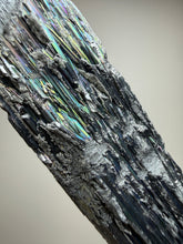 Load image into Gallery viewer, Iridescent Stibnite Crystal Specimen | Raw Antimonite Crystal
