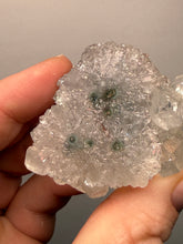 Load image into Gallery viewer, Druzy Chalcedony Stalactites with Druzy Clear Apophyllite | Maharashtra, India
