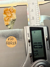 Load image into Gallery viewer, Hessonite Garnet Cluster on Matrix – Thumbnail Collector Specimen from Pakistan | High-Grade Orange-Red Garnet Crystals
