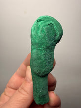 Load image into Gallery viewer, 3” Druzy Malachite Stalactites — Botryoidal Cave Formation | DR Congo  | Collector Mineral Specimen
