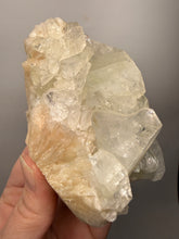 Load image into Gallery viewer, High-Grade Apophyllite on Pink Stilbite Zeolite | Indian Collector Mineral Specimen
