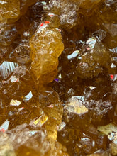 Load image into Gallery viewer, Hessonite Garnet Cluster on Matrix – Natural Collector Specimen from Pakistan | High-Grade Orange-Red Garnet Crystals
