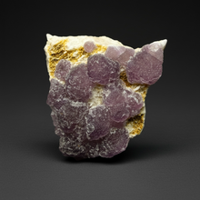 Load image into Gallery viewer, Etched Botryoidal Lavender Fluorite on Quartz Matrix  Collector Mineral Specimen — Hunan, China
