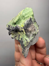 Load image into Gallery viewer, High-Grade Green Wavellite Collectors Specimen - Radiating Botryoidal Crystal Formation - Arkansas, USA
